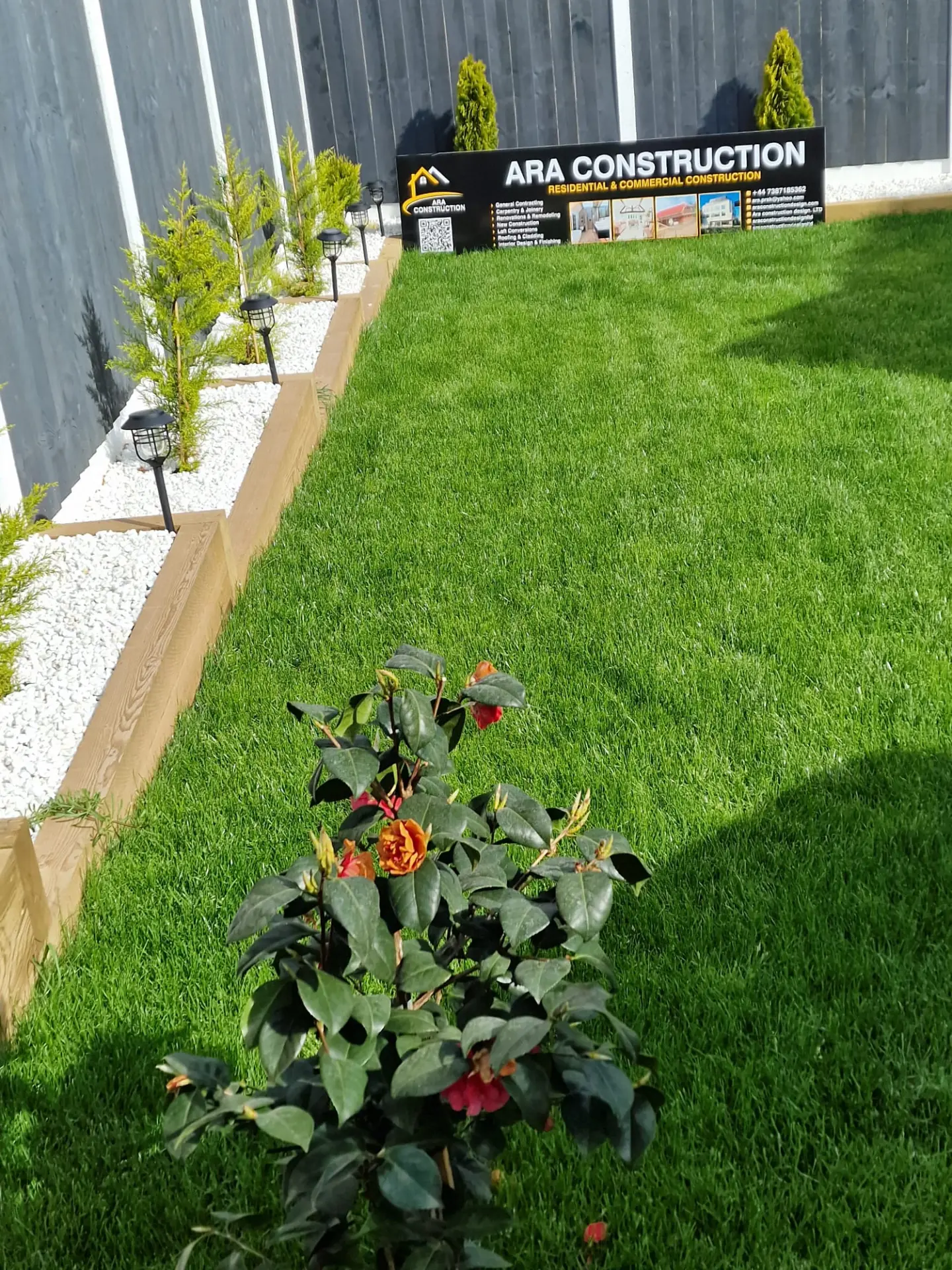 Garden landscaping, Landscaping by ARA Construction